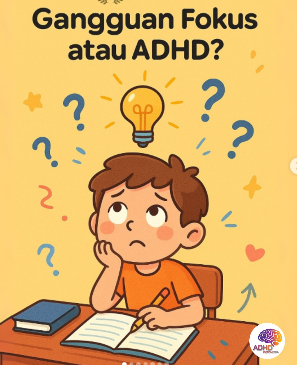 ADHD dan Kesulitan Fokus Anak: Edukasi untuk Keluarga di Kabupaten Kotawaringin Barat
